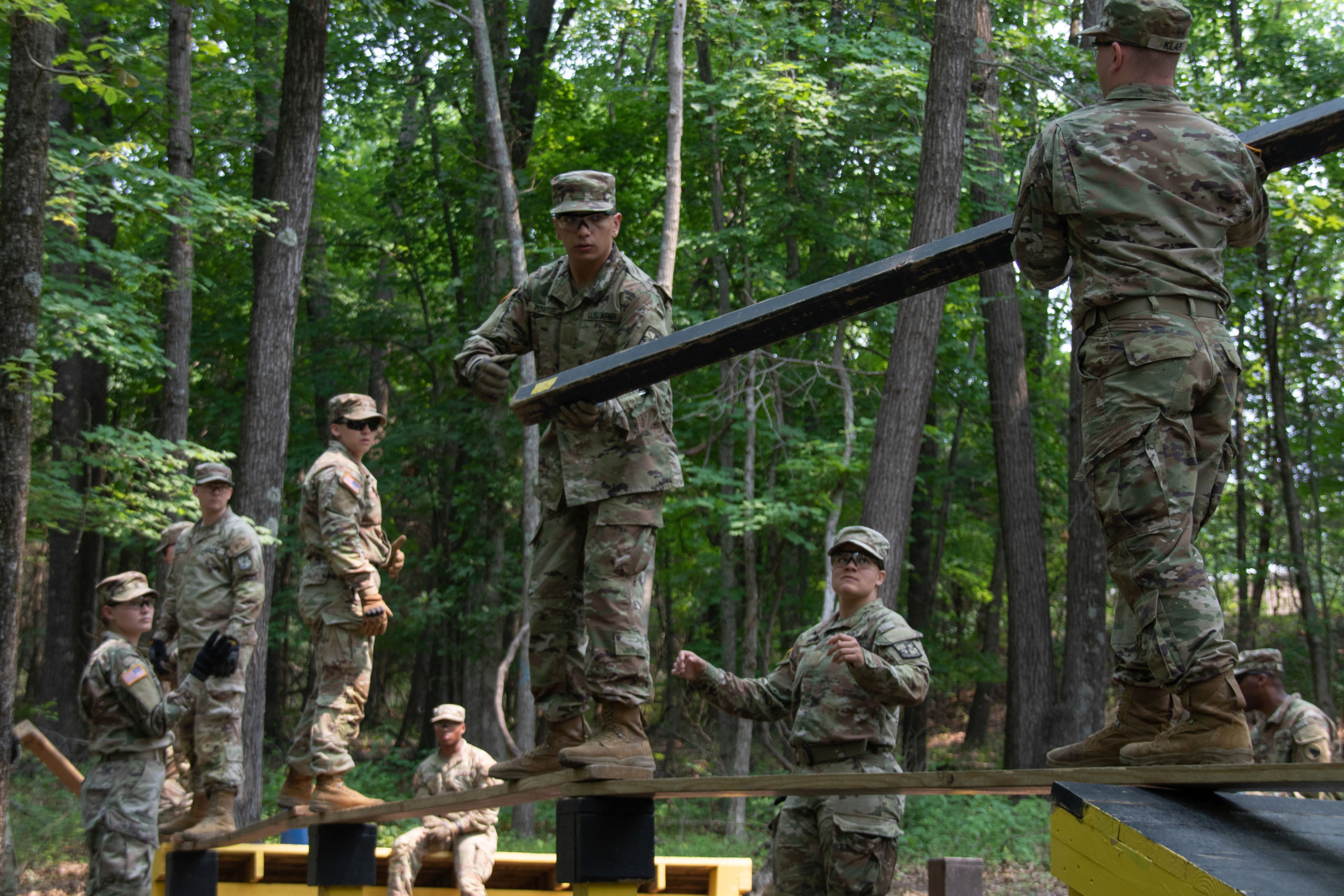 IU Cadet Exemplifies Leadership and Teamwork During FLRC