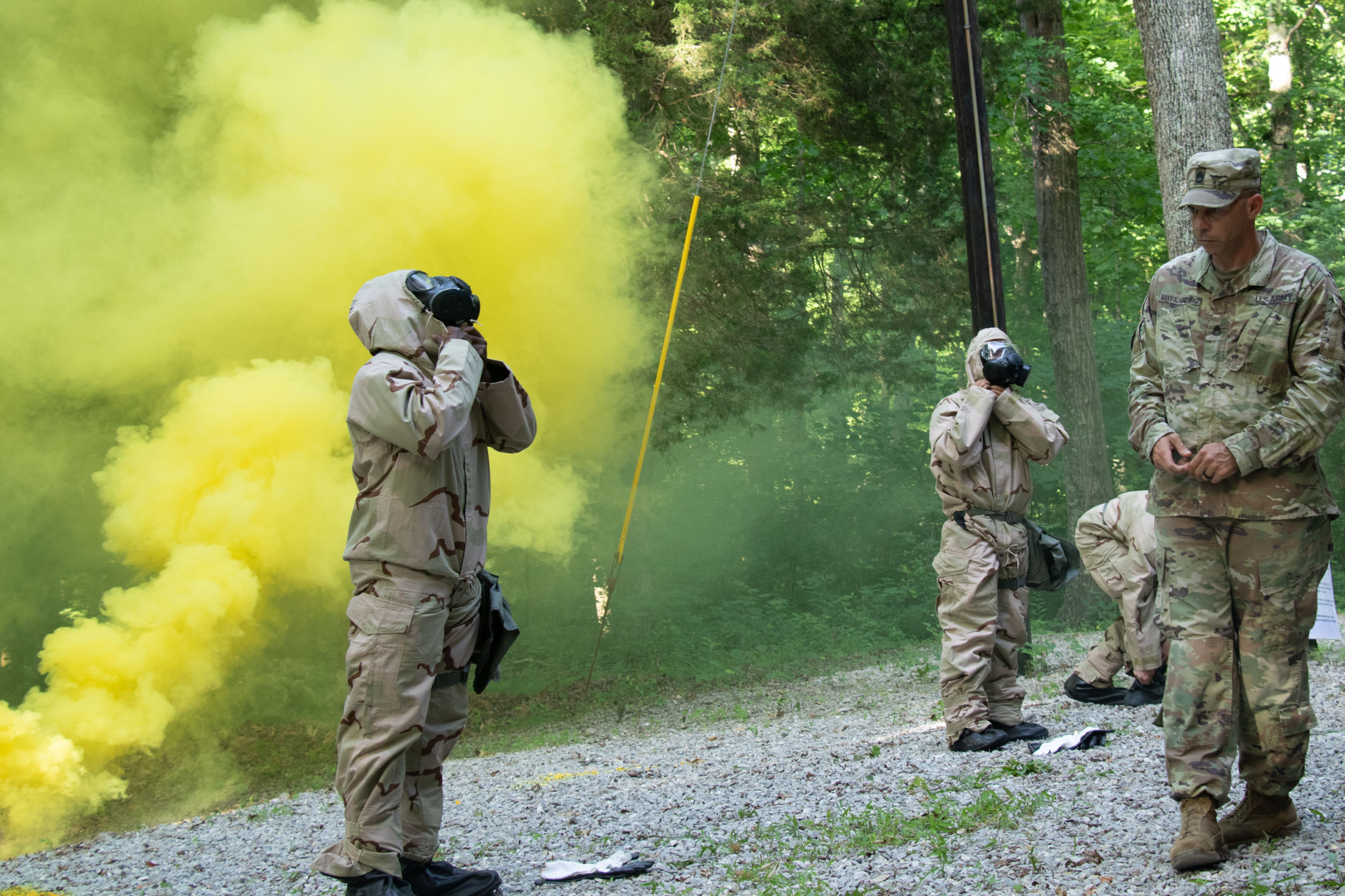 Cadets face CBRN