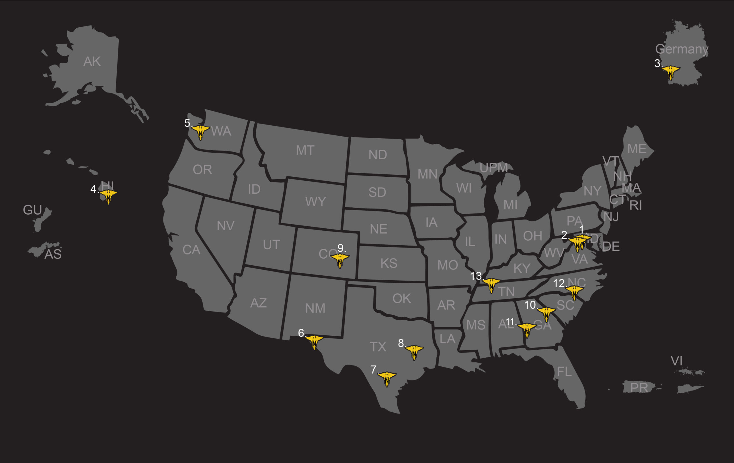 Nurses Map First Duty Stations